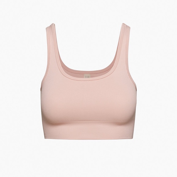 BNWT⎜Aritzia The Group by Babaton⎜LUSH SEAMLESS TOP⎜POETIC PINK - Picture 1 of 9